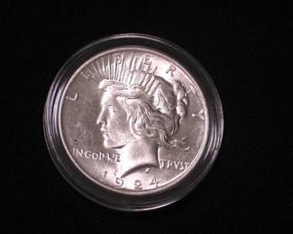 Peace dollar 1924