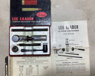 7.7 MM JAP LEE LOADER RELOADING KIT 7.7 MM JAP LEE LOADER RELOADING KIT .311 DIA BULLET