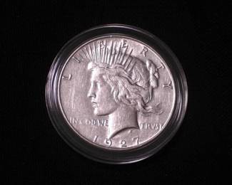 Peace dollar 1927 - S