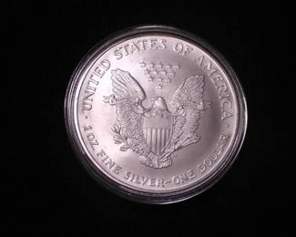 Silver Eagle Dollar 1997