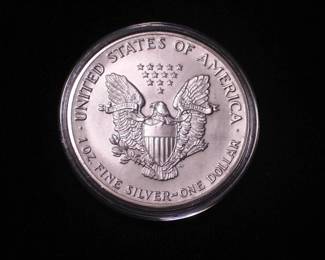 Silver Eagle Dollar 1992