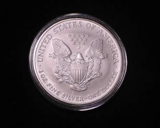 Silver Eagle Dollar 2007