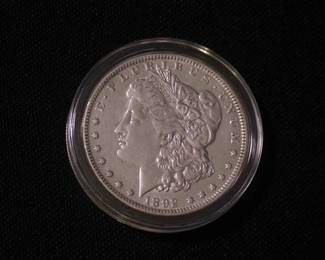 Morgan Silver Dollar 1892