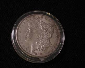 Morgan Silver Dollar 1890 - P