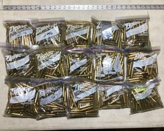 30 CAL BULLETS AND BRASS CASINGS FOR RELOAD 30 CAL BULLETS AND BRASS CASINGS FOR RELOAD. 17 LBS 30 CAL BULLETS 150 GRAIN & 7 LBS BRASS CASINGS FOR RELOADING. NO SHIPPING