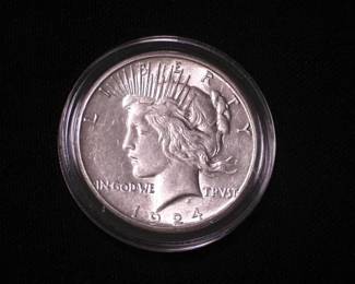 Peace dollar 1924 - S