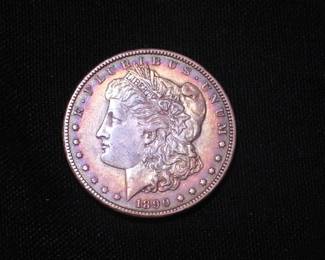 Morgan Silver Dollar 1890 - CC