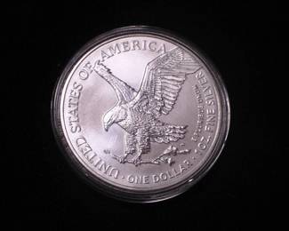 Silver Eagle Dollar 2022-W
