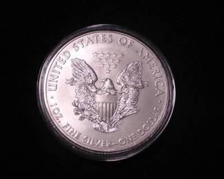 Silver Eagle Dollar 2008