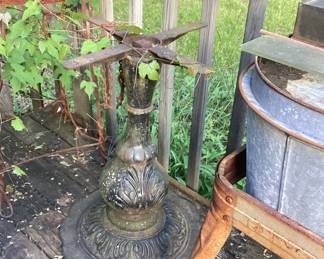 Heavy Vintage Cast Iron Table Base