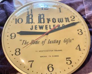 Advertising / Jewelers Clock, Bronx