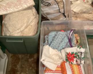Vintage Aprons and Curtains