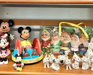 Mickey and Minnie Mouse, Seven Dwarves, 101 Dalmatians