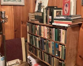 Vintage Books, floor lamps