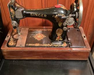 Vintage Singer with Mahogany Case