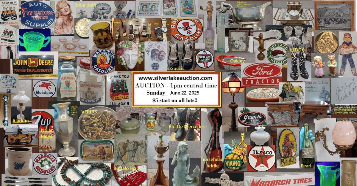 There are over 425 lots in this auction. The hundred or so pictures you see here are just a sample.