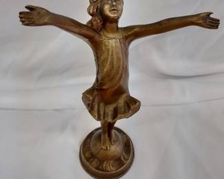 spelter good fairy scupture art
