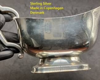 sterling silver Copenhagen Denmark pitcher