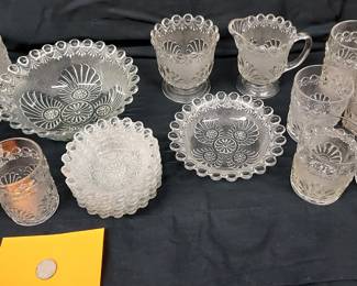 1890s westmoreland berry set and more 20pc