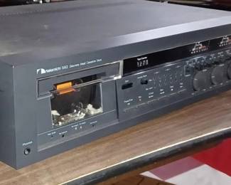Several vintage stereos in this auction, this one is a Nakamichi for parts or repair.