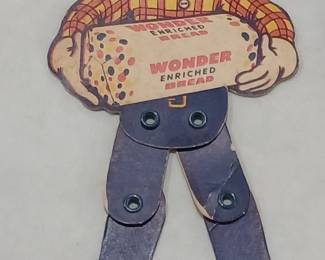 Wonder Bread advertising Howdy Doody jointed die cut toy