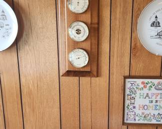 Barometer and local plates