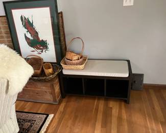 Boot Bench, Signed and Numbered 5/5 Print called "Here It Comes"