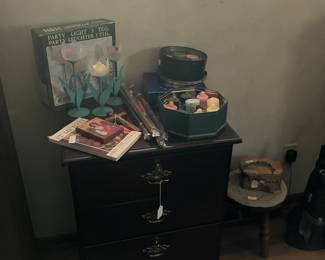 Wood File Cabinet