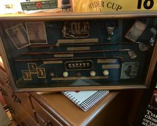Golf History Diorama