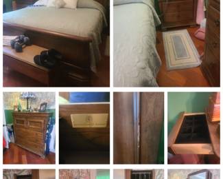 King bedroom set
Secret drawers for jewelry