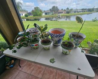 Villa Spain pottery $15 ( small) and up $20/$25