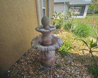 2 tier water fountain $150