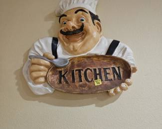 Gravy wall chef decor $25.0