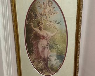 Victorian style wall art