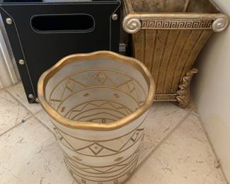 waste baskets