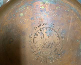 Revere Ware pots and pans