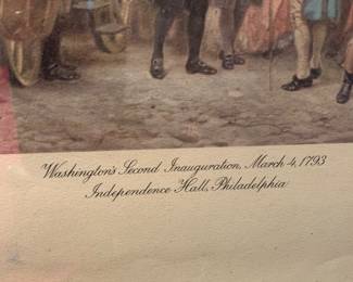 George Washington print