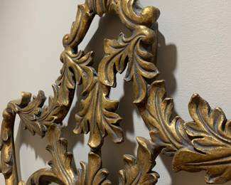 Detail of large mirror