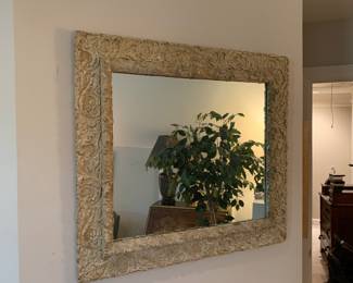 Several styles of antique mirrors
