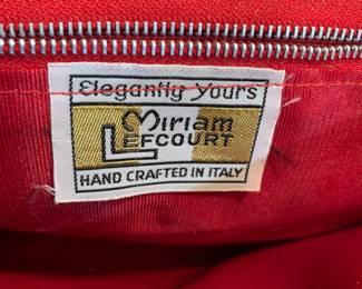 Miriam Lefcourt handbag