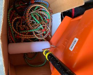 painting and bungee cords