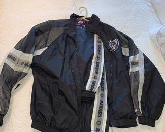 Oakland Raiders track suit
