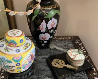 Asian -yellow porcelain