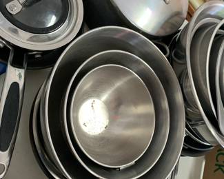 Stainless steel bowls