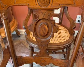 Detail of East Lake chairs