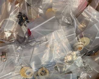 Over 200 pairs of earrings