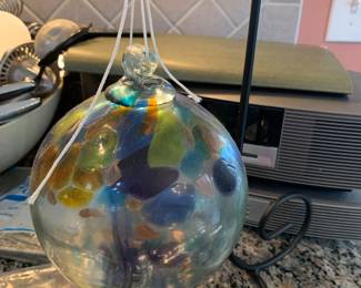 sblown glass ornament