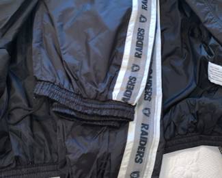 Oakland Raiders track suit