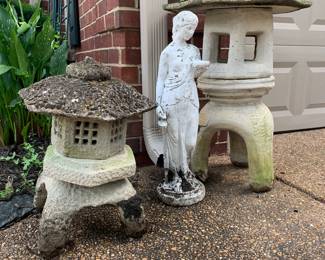 Concrete pagodas