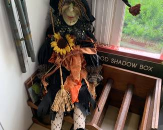 Large Halloween witch